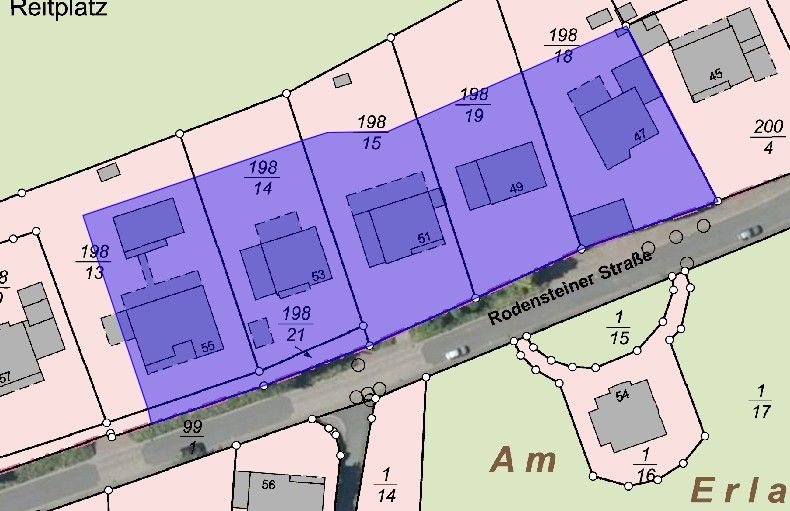 GIS Bild Nördlich des Erlauer Weges